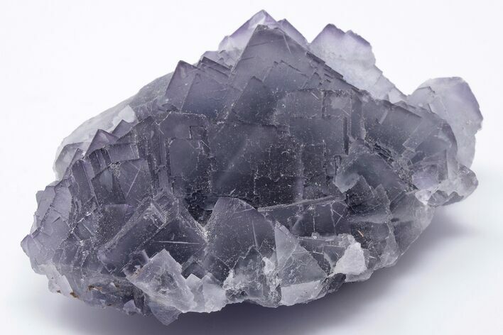 Purple-Blue, Cubic Fluorite Crystal Cluster - Pakistan #197013